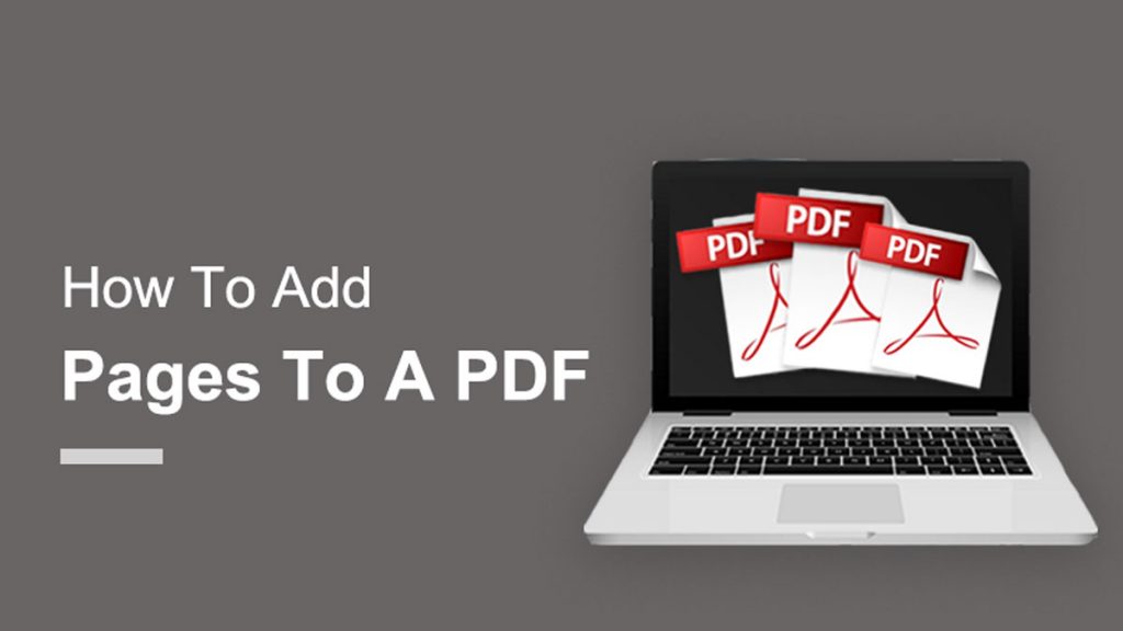 How to add pages to a PDF