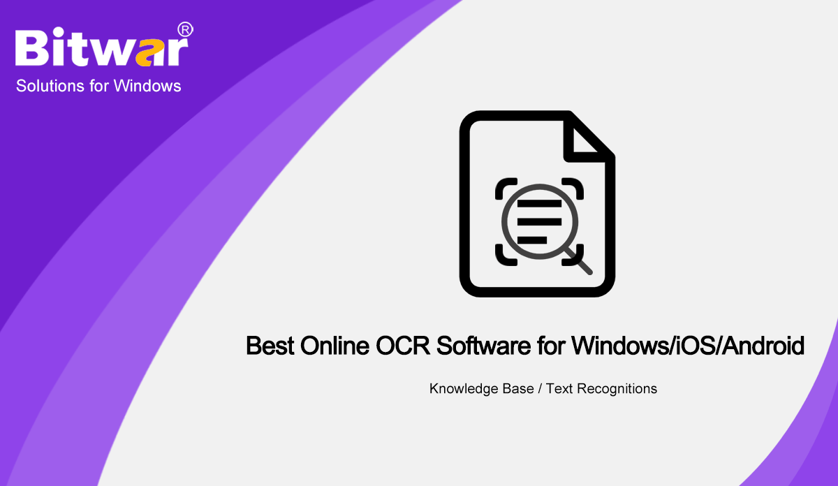 Best Online OCR Software
