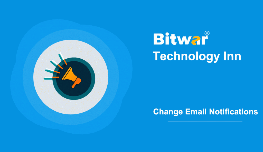 Change Email Notifications