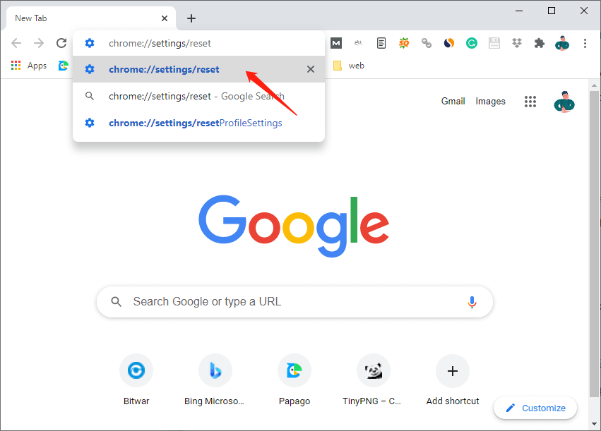 cannot open google chrome