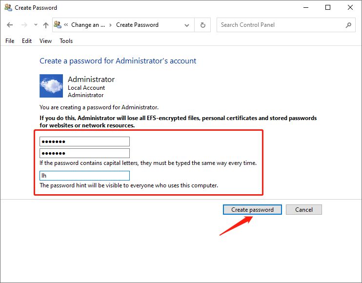 How To Set Password For Local User Account In Windows 10? - Bitwarsoft