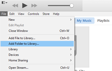 itunes-files-add folder to library