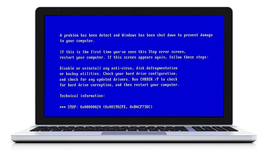 How to Fix the BSOD Error 0x00000024