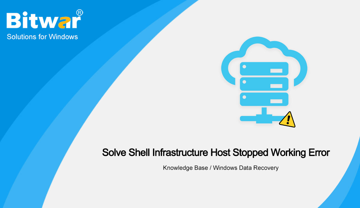 solve shell infrastructure host stopped working