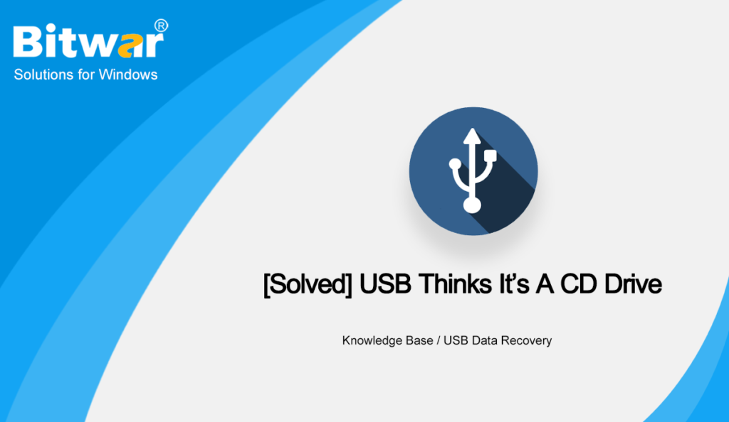 [Solved] USB Thinks It’s A CD Drive