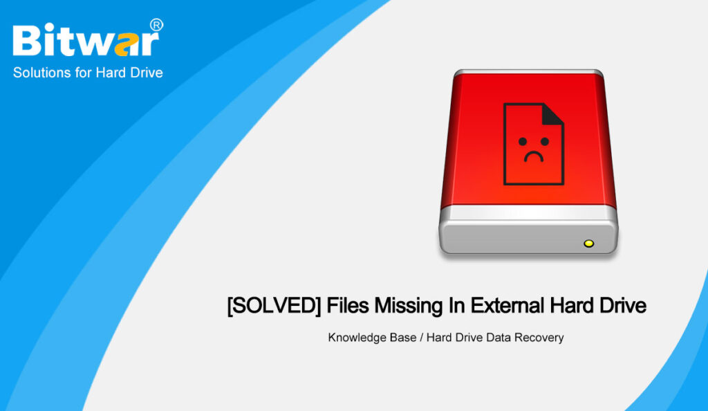 Files Missing In External Hard Drive But Taking Storage Space