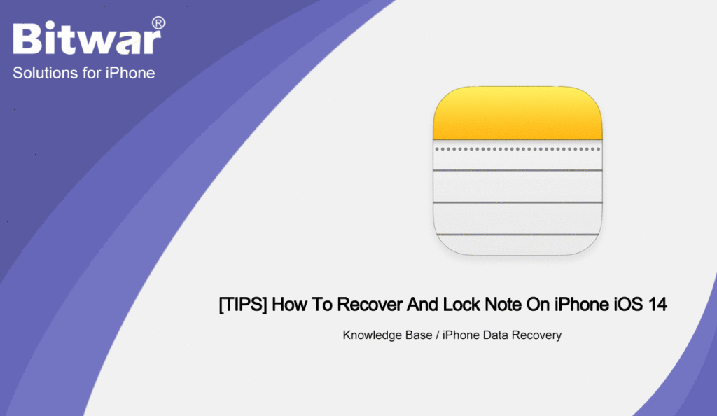[TIPS] How To Recover And Lock Note On iPhone iOS 14