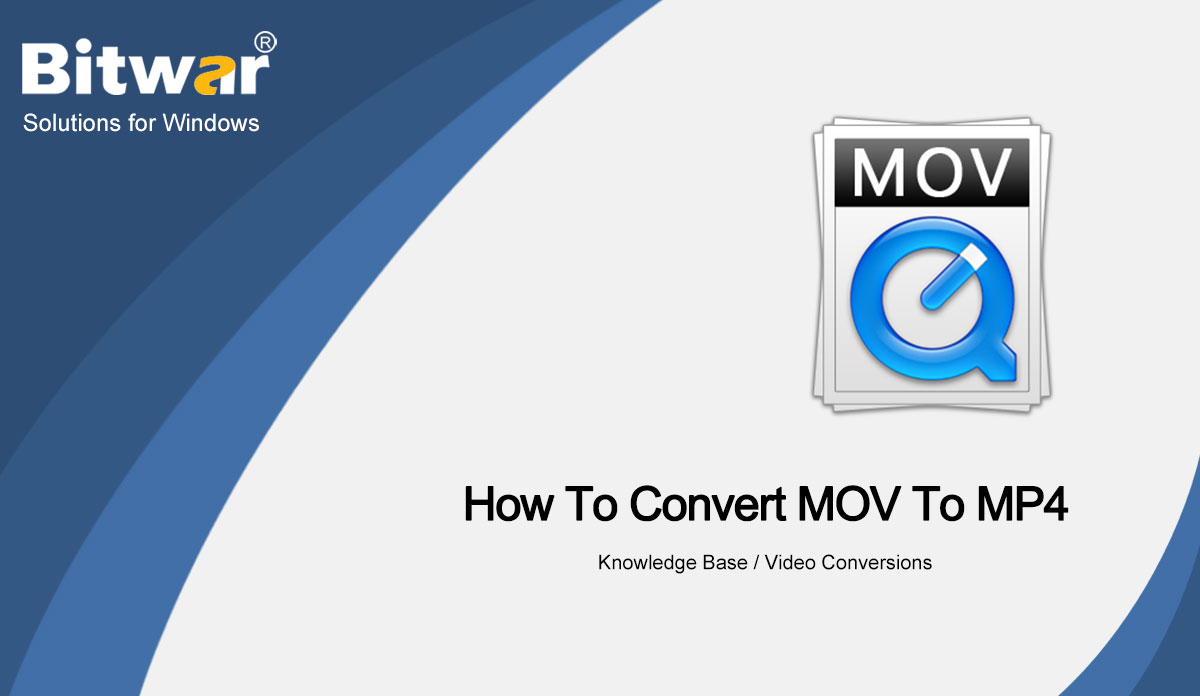 How To Convert MOV To MP4