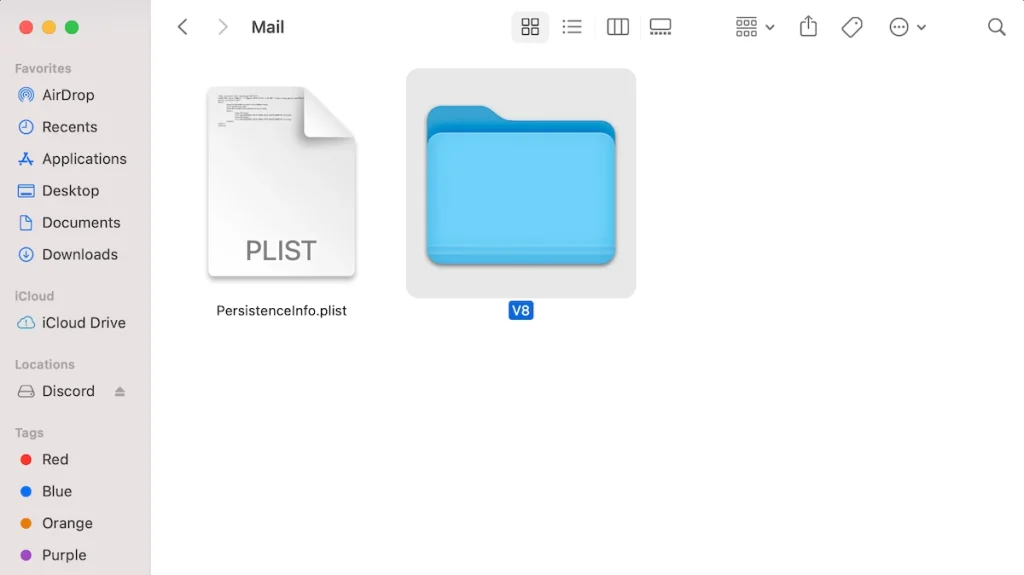 mac-email folder