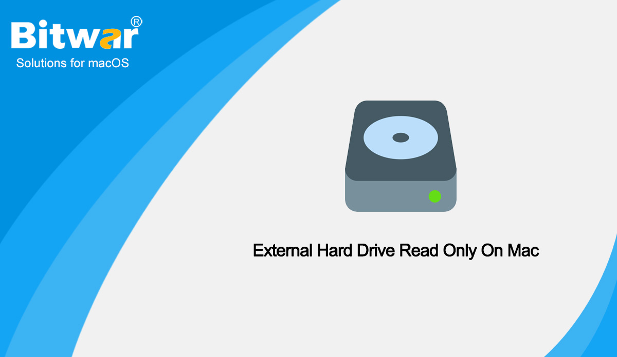 External Hard Drive Read Only On Mac