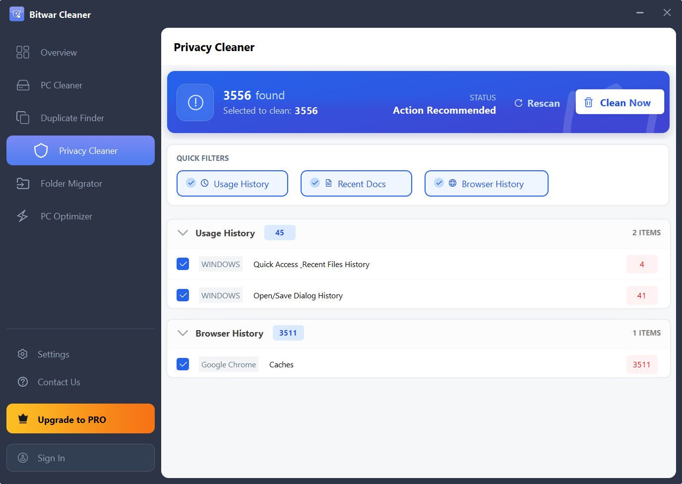 bitwar cleaner-Privacy cleaner